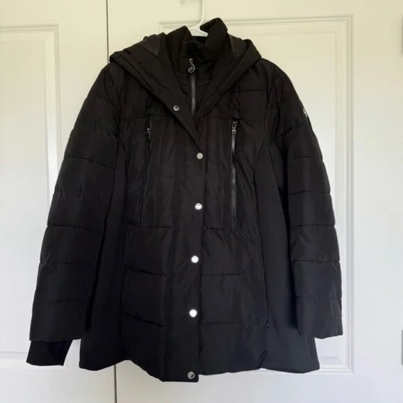 Michael Kors quilted nylon puffer jacket size 1X - Picture 1 of 7